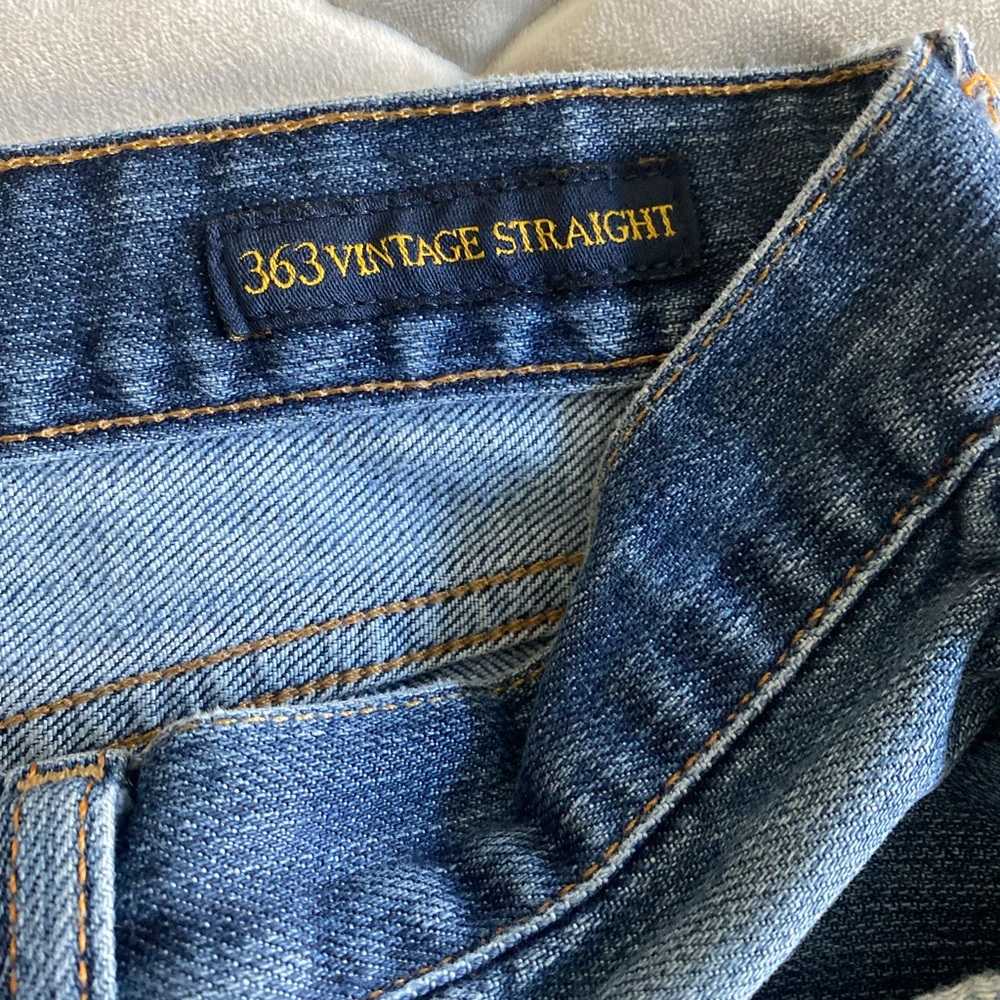 Lucky Brand Men's 363 Vintage Straight Blue Jeans 31x30 - Picture 4 of 4